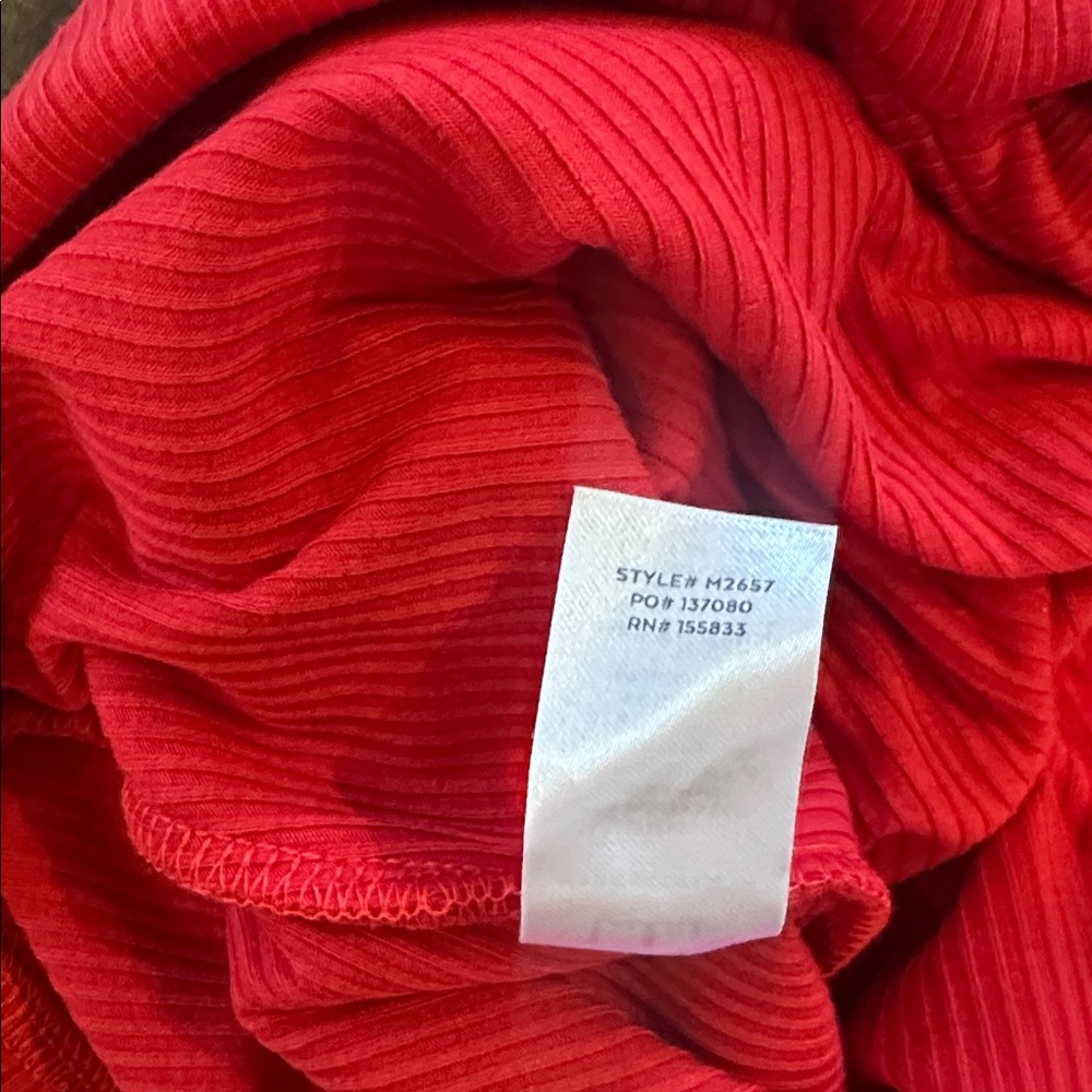 NWT! Lulus Make My Move Red Ribbed Twist-front Two-piece Midi Dress - Picture 15 of 16